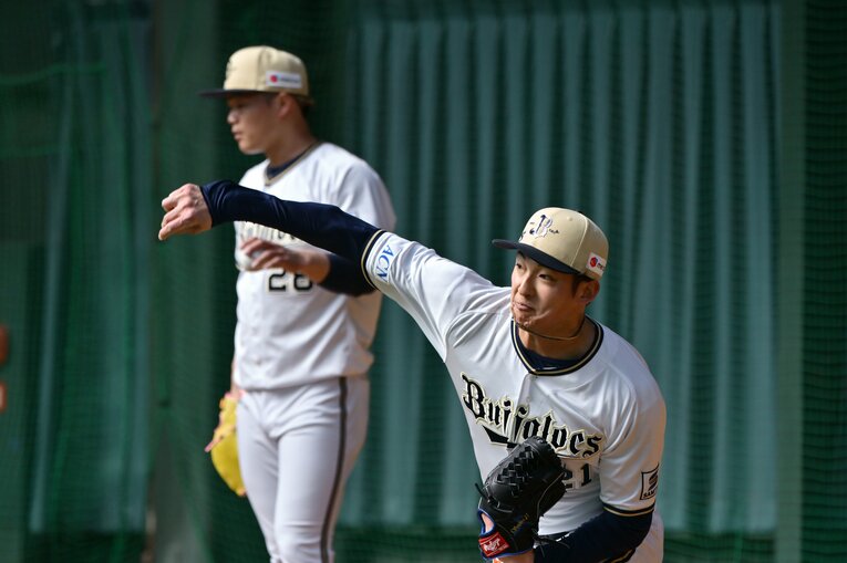 【オリ戦士】2025年宮崎春季キャンプより。汗を流す選手たちの姿　©️Hideki Sugiyama