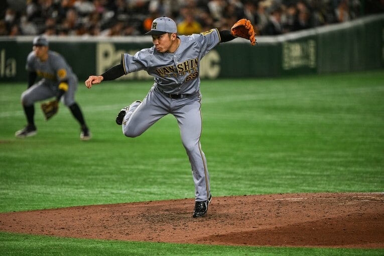 阪神・石井大智　©︎Nanae Suzuki