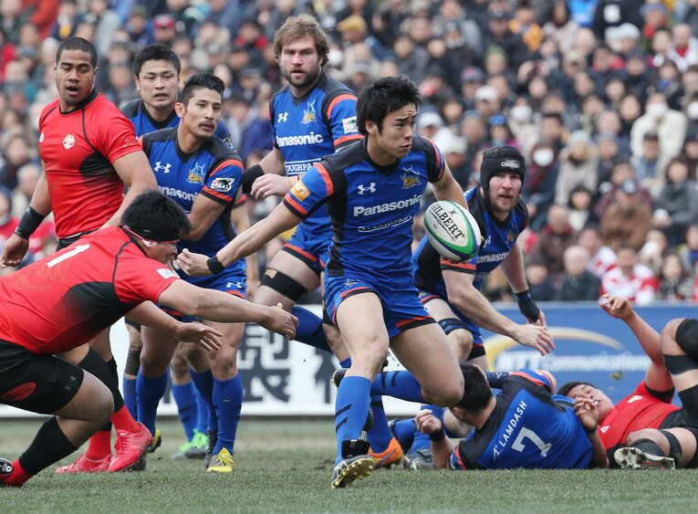 パナソニック時代の児玉さん　©︎JIJI PRESS