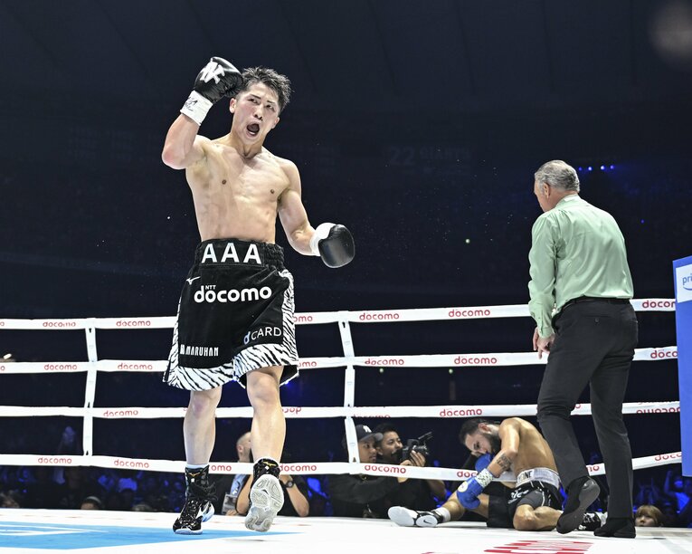 2位　ルイス・ネリ戦（2024年5月6日／6回1分22秒 TKO）©Hiroaki Yamaguchi