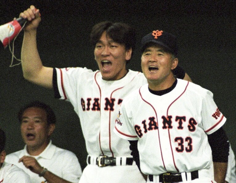 野村「松井はジャイアンツ監督になる」©KYODO