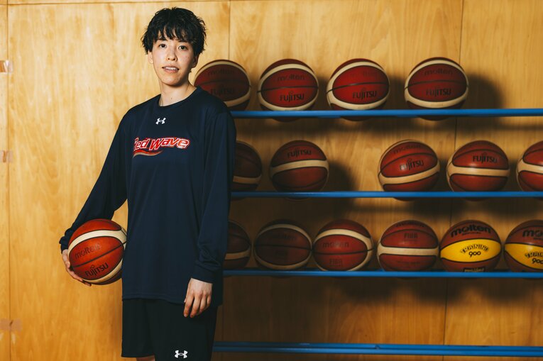 女子バスケ日本代表でキャプテンを務めた林咲希　©︎Kiichi Matsumoto