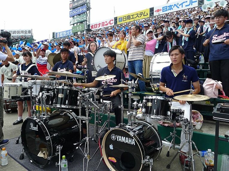 龍谷大平安から日大三、金足農へ……。応援のバトン、動画再生100万回!!(2)