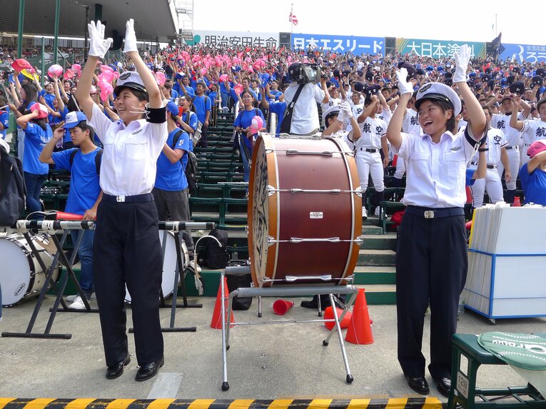 日本航空石川の応援　©Yukiko Umetsu