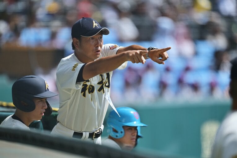 怒ると怖い…が選手から愛される小田監督　©Hideki Sugiyama