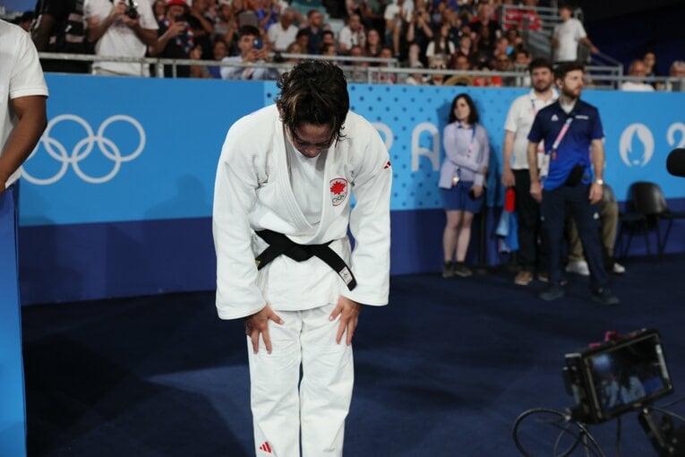 試合直後の出口　©Kaoru Watanabe/JMPA