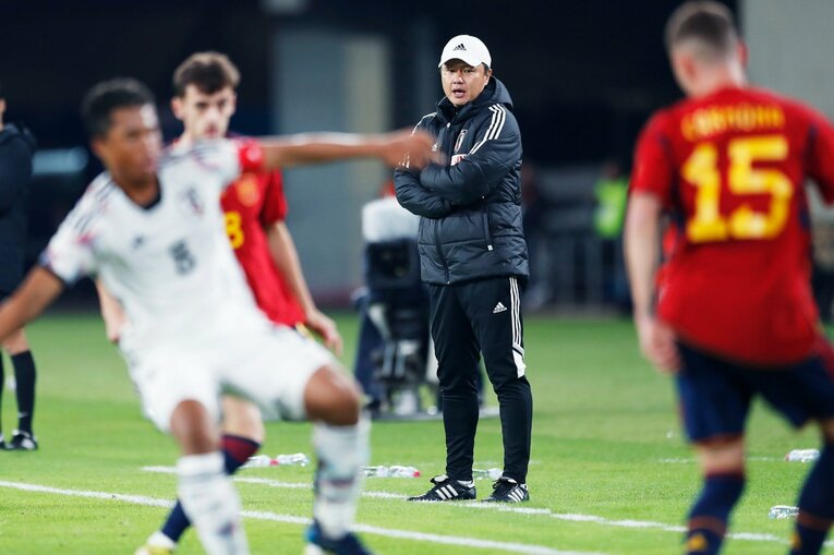 W杯前に日本人カメラマンが撮ったU-21スペインvs日本「リアルな実力差」ハイプレス空転の完敗を“未来予測”にしないためには… (43)
