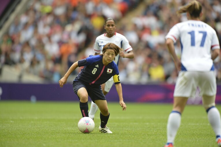 宮間あや（2012年ロンドン五輪）©︎JMPA　