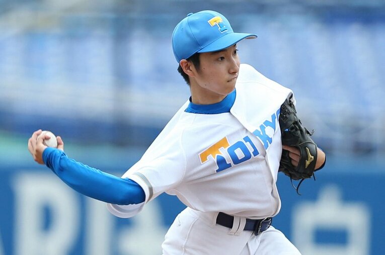 この春、東大野球部に入部し、神宮デビューを果たした元ロッテ渡辺俊介の長男・向輝。その東大野球部、就職氷河期世代の“先輩たち”はどんな進路を選んだのか？ ／ photograph by Sports Nippon／AFLO