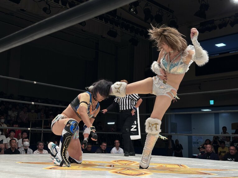 マリーゴールドの女子プロレスラー・桜井麻衣　©Norihiro Hashimoto