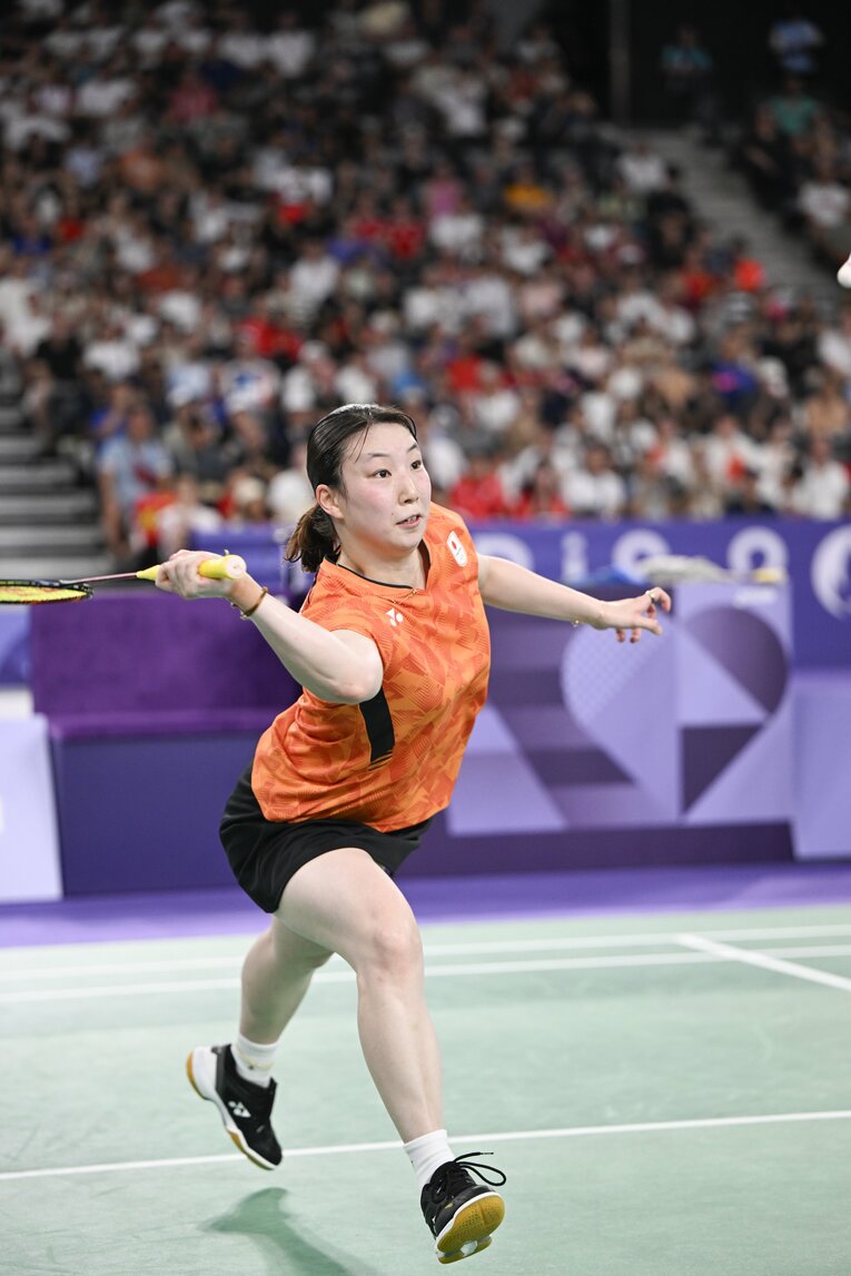 わたがしペア、3位決定戦での熱戦　©Asami Enomoto/JMPA