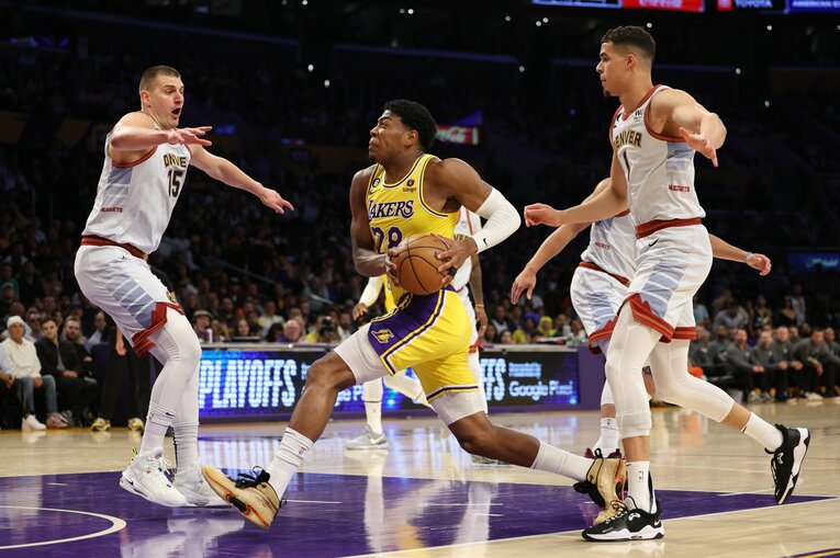 西カンファレンス決勝では八村塁が所属するレイカーズと対戦したナゲッツのニコラ・ヨキッチ　©︎Getty Images