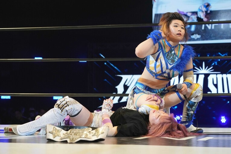 中野たむをKOしたMIRAIはこの表情