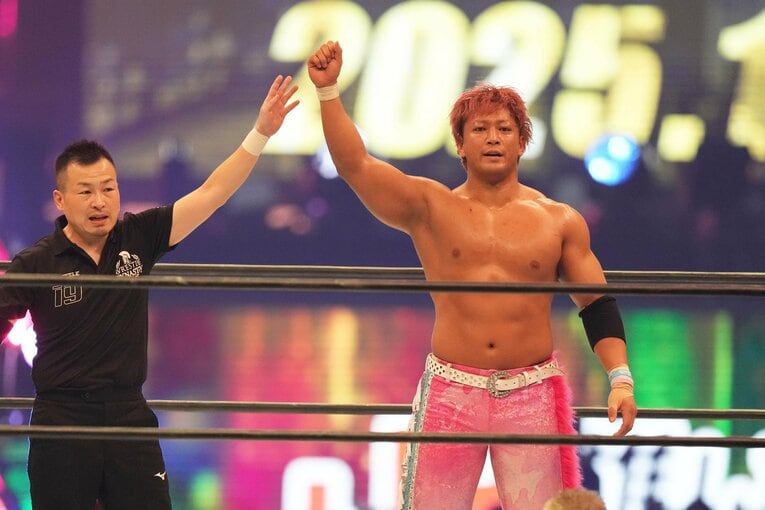 勝利した海野翔太　©Essei Hara