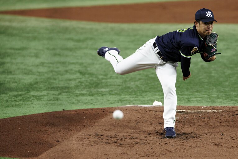 先発陣の中で小川はしっかりと“イニングイーター”の役割を果たした　©Nanae Suzuki