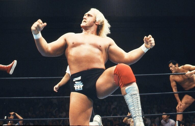 当時のハルク・ホーガン　©Moritsuna Kimura