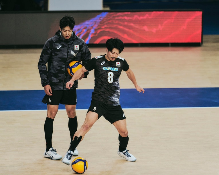 関田誠大（VNLスロベニア戦）©︎Yuki Suenaga