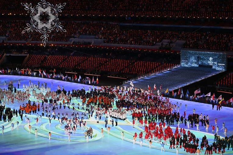 北京五輪閉会式 ／ photograph by Asami Enomoto/JMPA