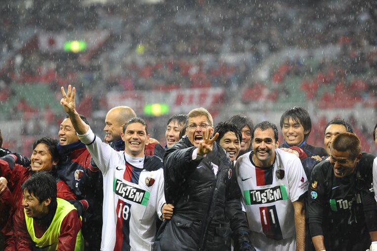 鹿島時代のマルキーニョス　©Toshiya Kondo