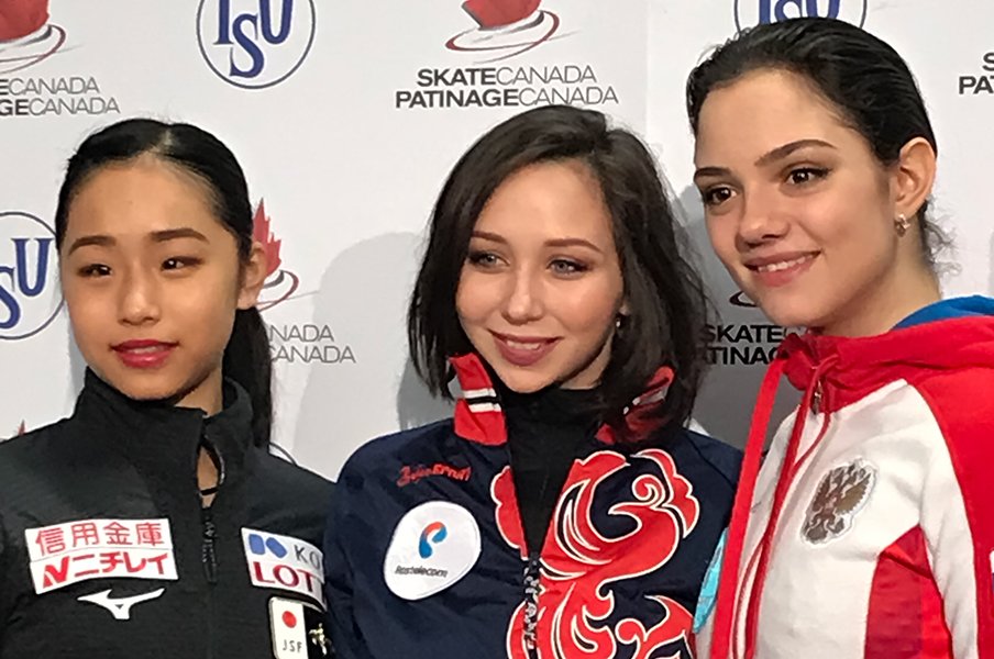 カナダで邂逅した2人の女王と新星。山下真瑚という日本の新ヒロインも。<Number Web> photograph by Akiko Tamura