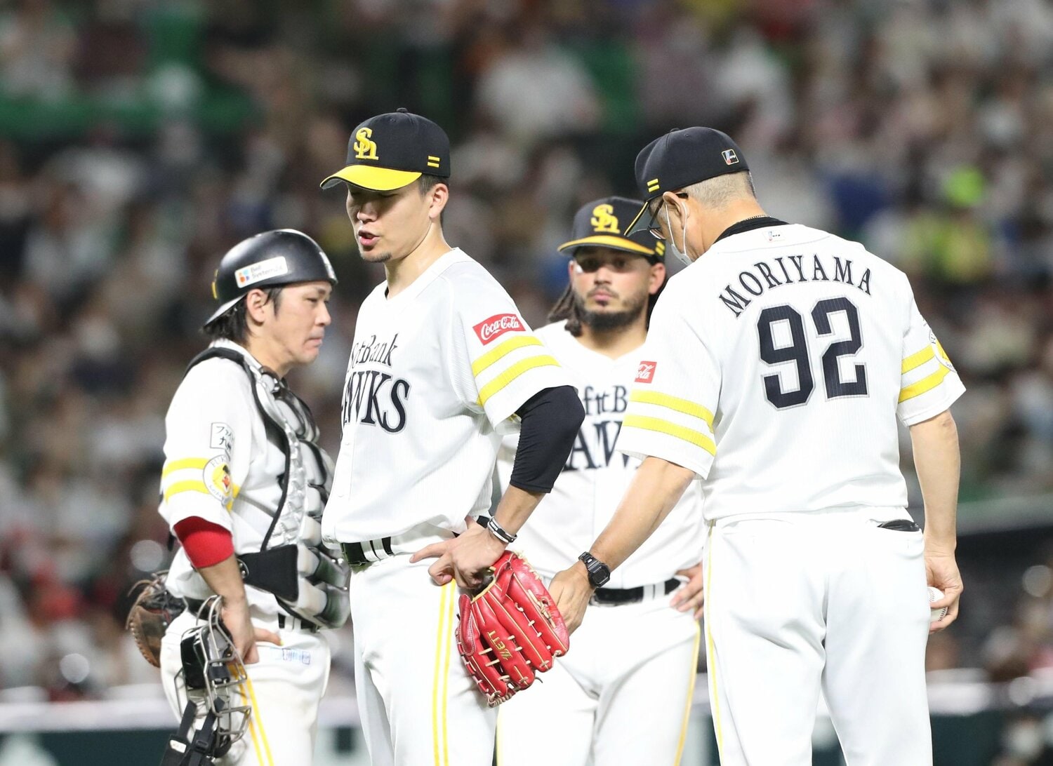 熱戦続きだったソフトバンク対西武の3連戦。3試合目は千賀滉大を攻略した西武が勝利した ©Sankei Shimbun