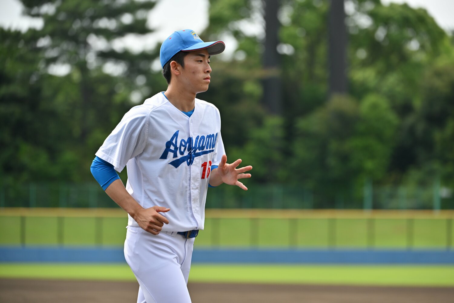 谷繁元信が注目するドラフト候補【3】常廣羽也斗（青学大／投手／右投右打／180cm・73kg）　©Hideki Sugiyama