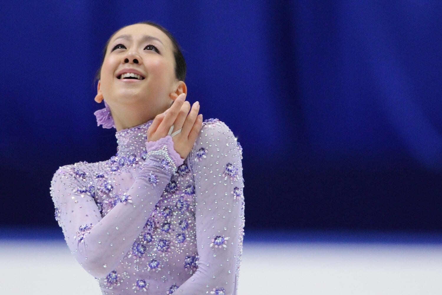 2011年全日本選手権で5度目の優勝を果たした浅田真央　©︎AFLO