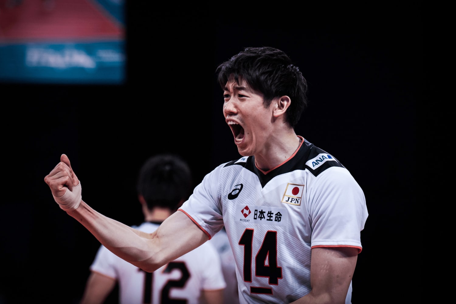 イタリアで多くの経験を積んできた石川祐希。キャプテンとして代表チームを牽引する ©︎FIVB