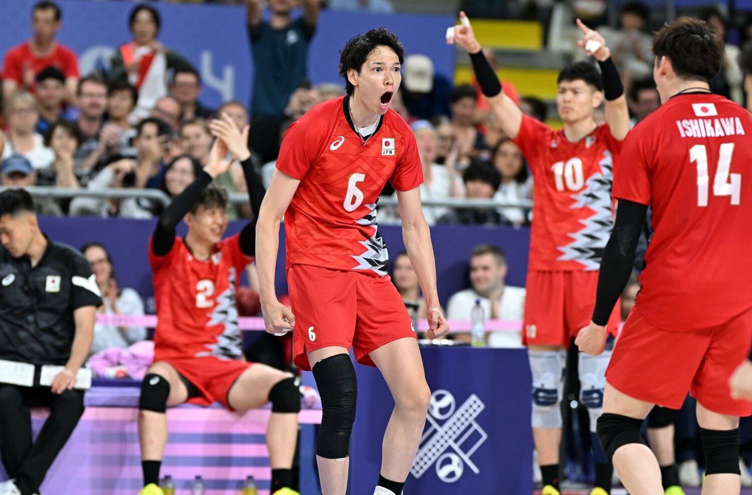 いまや代表チームを引っ張る立場になった山内晶大　©︎Naoya Sanuki/JMPA
