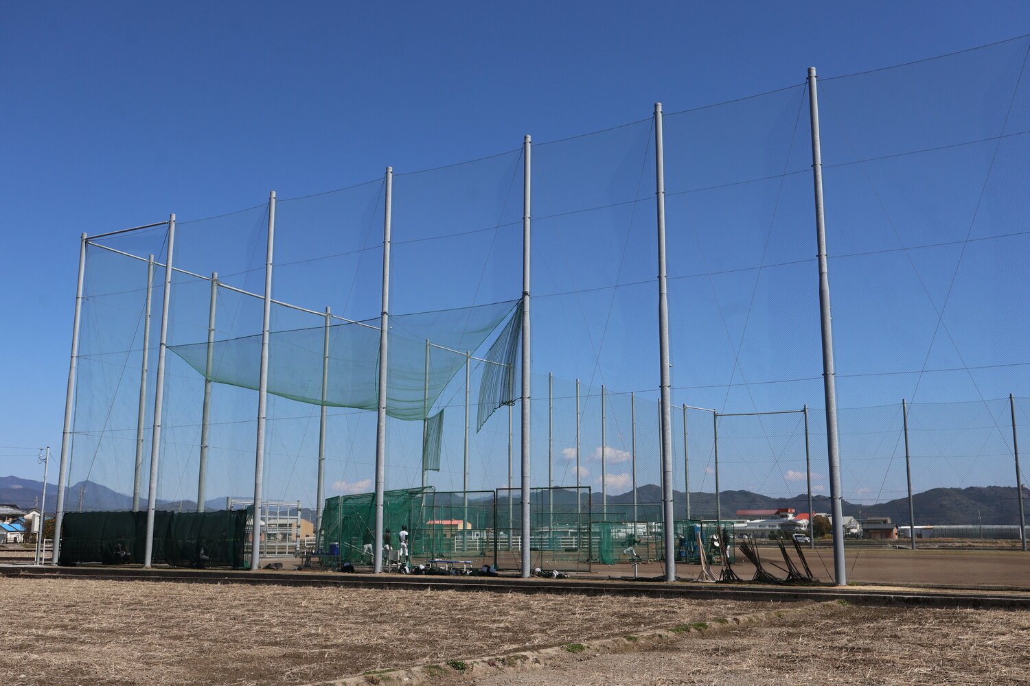 野球部が練習する第2グラウンド ©Fumi Sawai