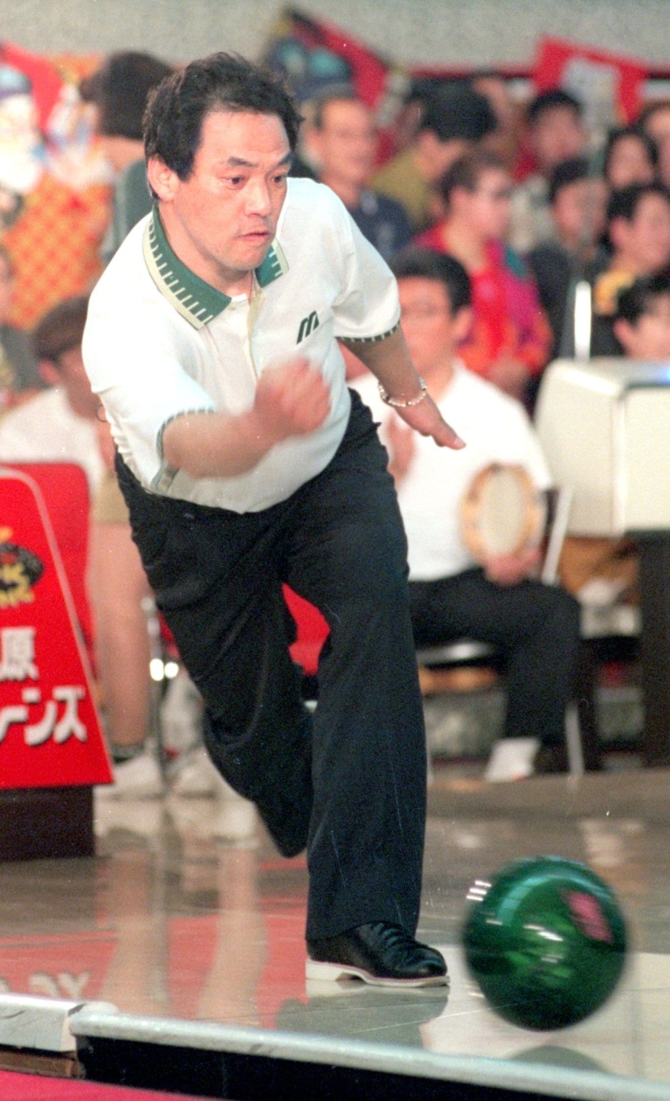 プロ級の腕前だったといわれる落合博満のボウリング ©Sankei Shimbun