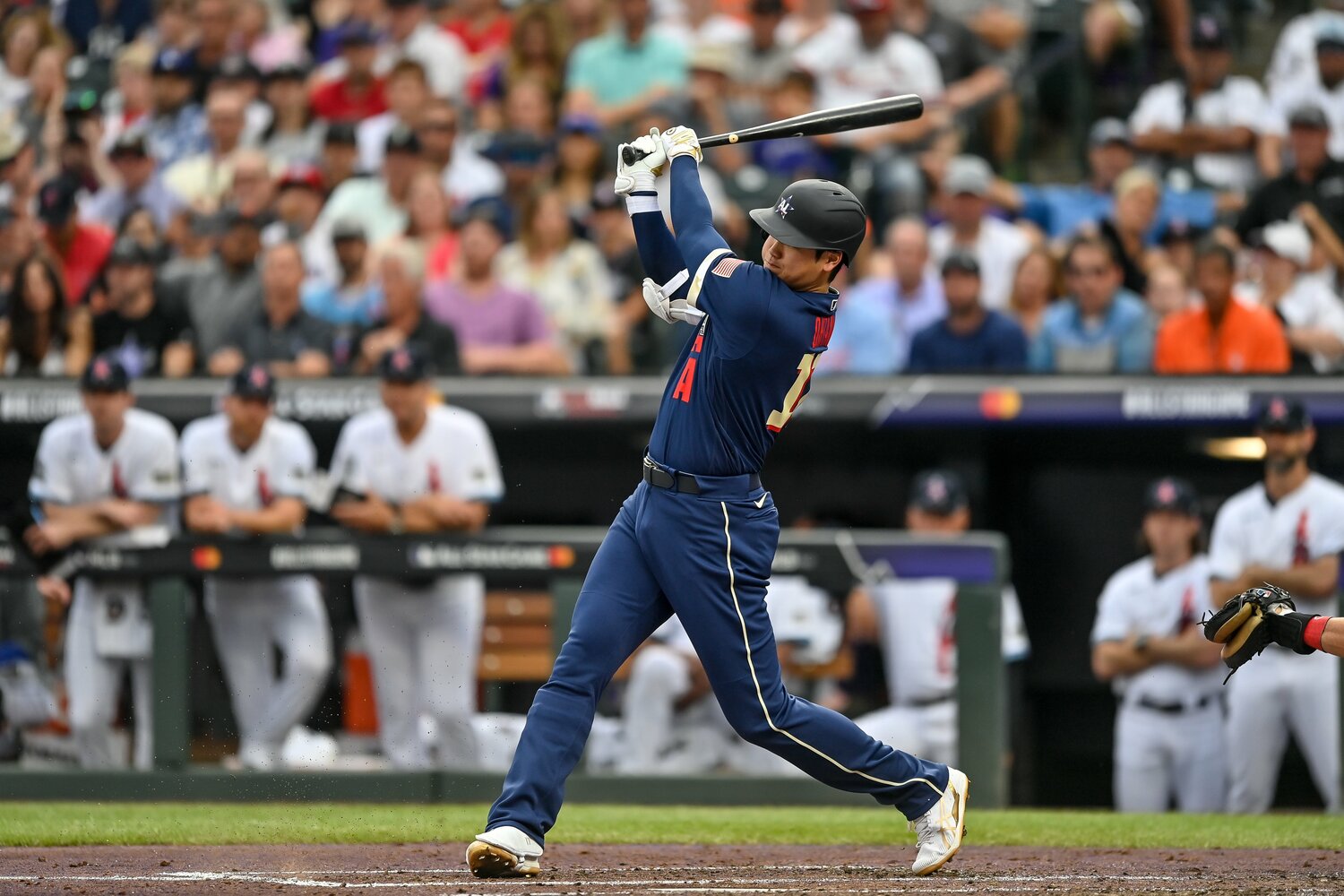 オールスターでの打者・大谷　©Getty Images