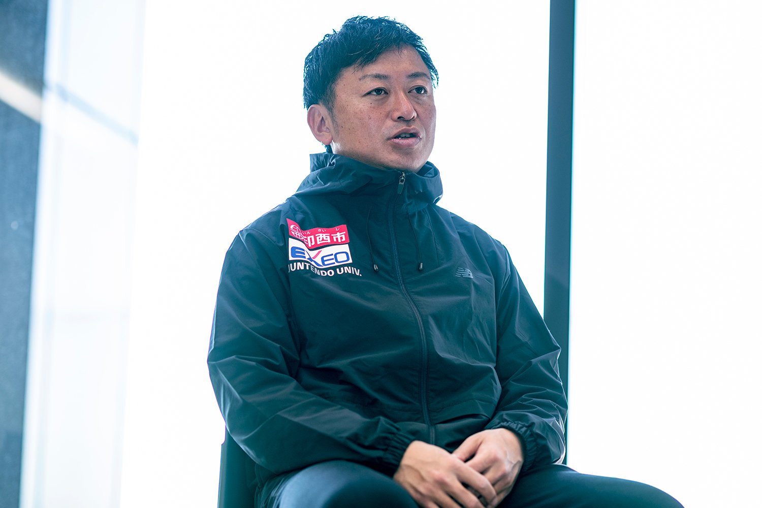 就任10年目を迎える長門俊介監督。結果も大切だがそこに至るプロセスを重視すると語る