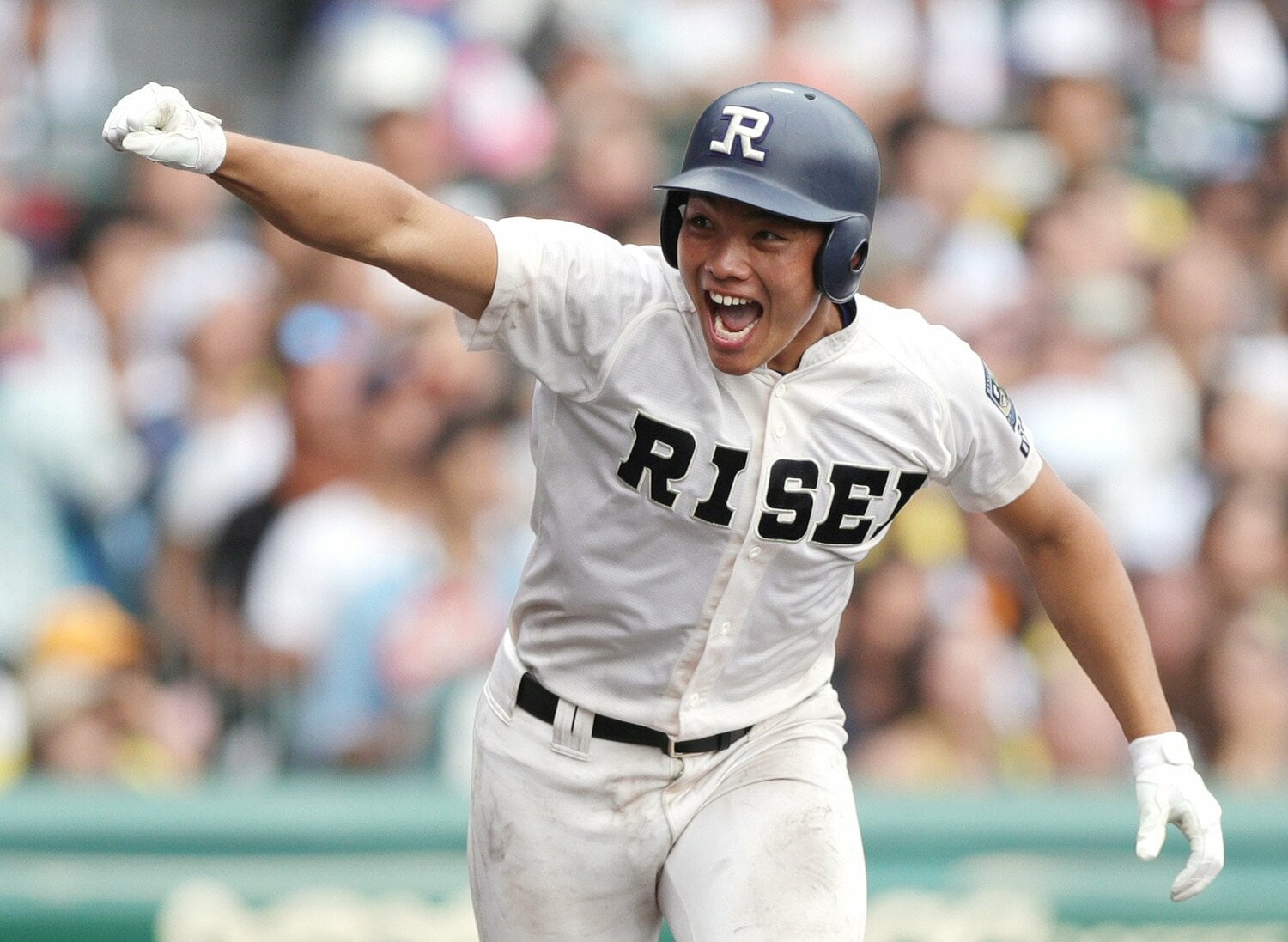 履正社時代の野口　©JIJI PRESS