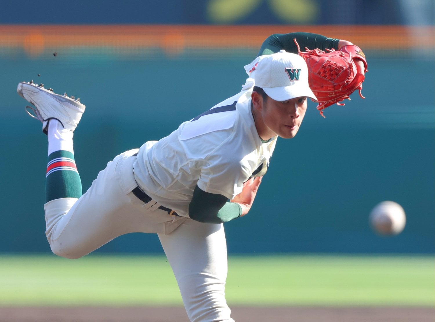 ドラフト候補中間予想・投手編【2位】は小園健太（市立和歌山高・185cm90kg・右投右打）　©JIJI PRESS