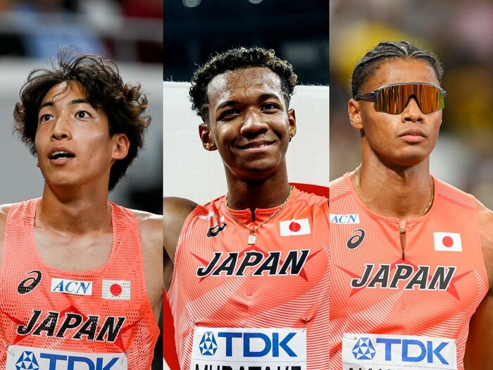 「そんなのは普通に起こること」三浦龍司は手つかみ妨害も想定内…世界陸上を席巻した23歳世代の共通点は“世界慣れ”「毎日が五輪であり、世陸」＜Number Web＞ photograph by Nanae Suzuki (L/R)/Kiichi Matsumoto (C)