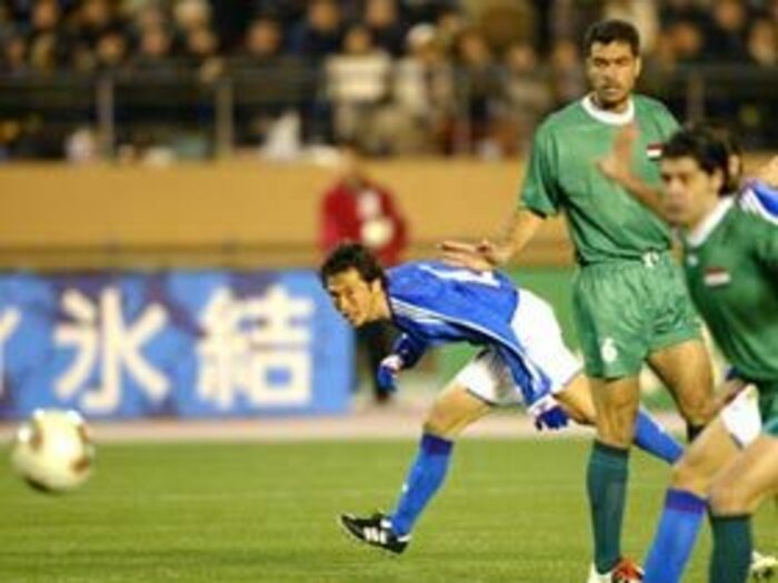 第6回:ワールドカップ一次予選 オマーン戦直前レポート「三都主の左サイドが鍵を握る」<Number Web> photograph by Naoya Sanuki