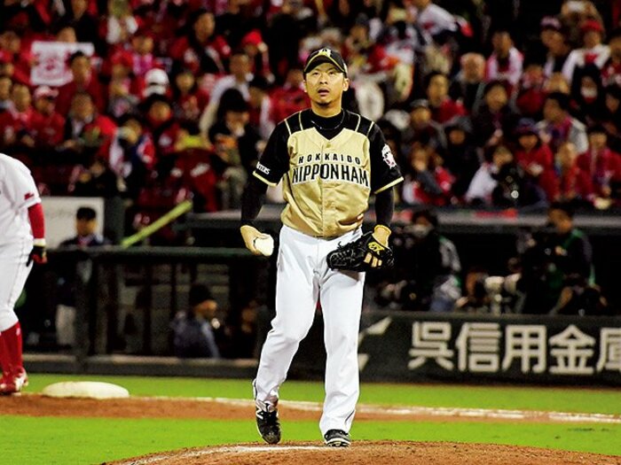 代表に谷元圭介という“ユーティリティ投手”を。~中継ぎ、抑え、そして先発でも!?~<Number Web> photograph by Hideki Sugiyama