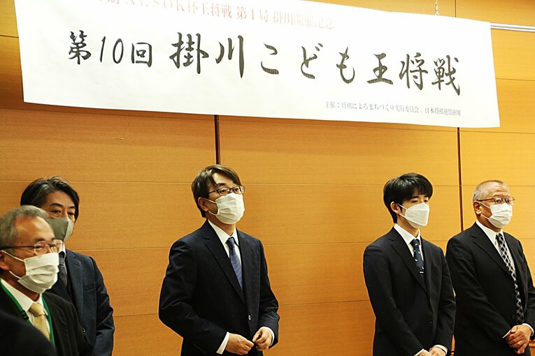 王将戦第1局前日の様子　©NumberWeb