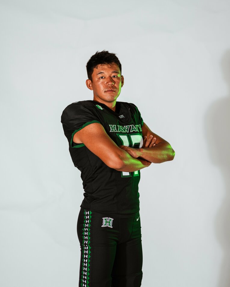 入部直後の松澤／ハワイ大学提供