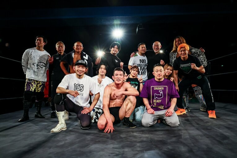 2026年4月20日、プロレス自主興行『エイオキクラッチ01』には宇野薫や川尻達也も参戦した　©Susumu Nagao