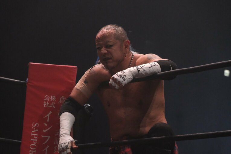 デスマッチのカリスマ・葛西純　©Norihiro Hashimoto