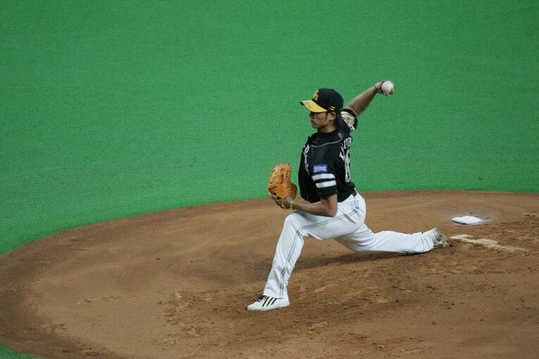 現役時代の斉藤和巳　©BUNGEISHUNJU