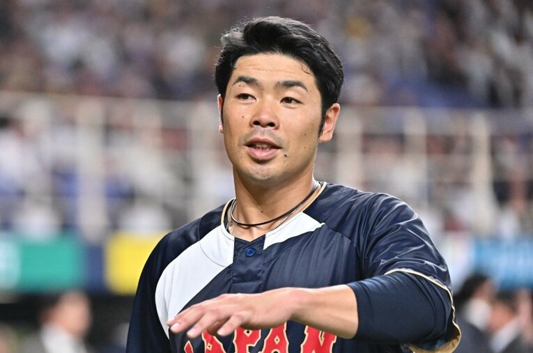 WBCで不調も…ソフトバンクで復活。そのウラ側を近藤健介に聞いた ／ photograph by Hideki Sugiyama