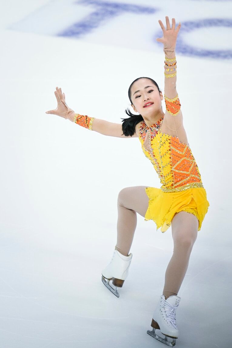 ジュニアGPファイナルのSP　©︎Asami Enomoto