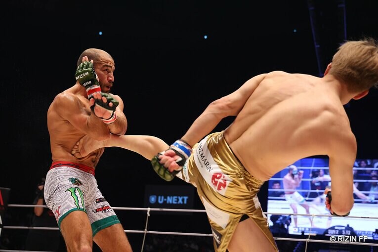 朝倉海vsフアン・アーチュレッタ　©RIZIN FF
