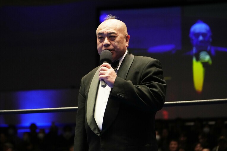 木原文人リングアナ　©Essei Hara