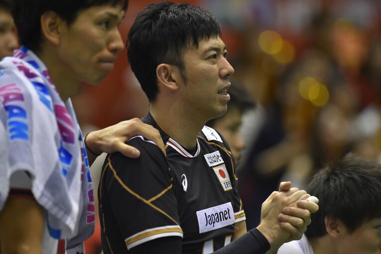 日本代表でも活躍した酒井大祐（中央）。写真はリオ五輪予選　©︎Koki Nagahama/Getty Images