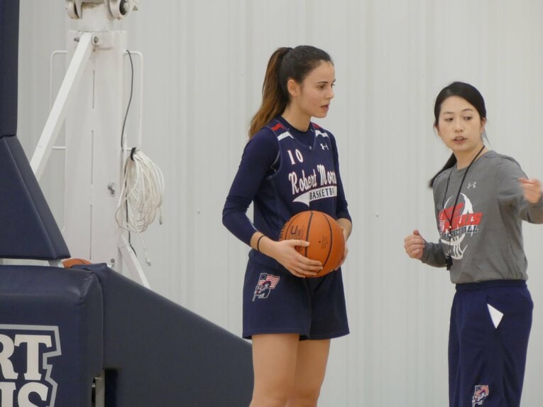 ロバートモリス大学時代（2018年）©️Yoko Miyaji