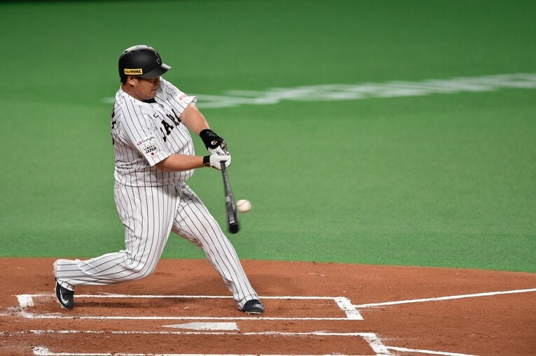 2015年、侍ジャパンでの中村　©Nanae Suzuki